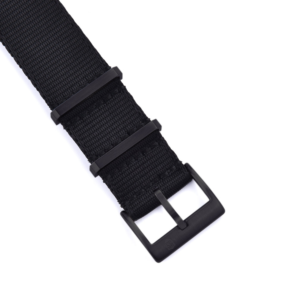 NATOBAND - RS HEAVY DUTY PREMIUM NATO STRAP - ALL BLACK PVD