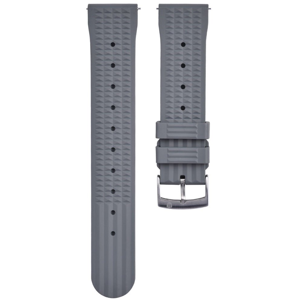 DYKARMBAND - RS VINTAGE DIVER - WAFFLE STYLE - GREY - ROYAL STRAPS