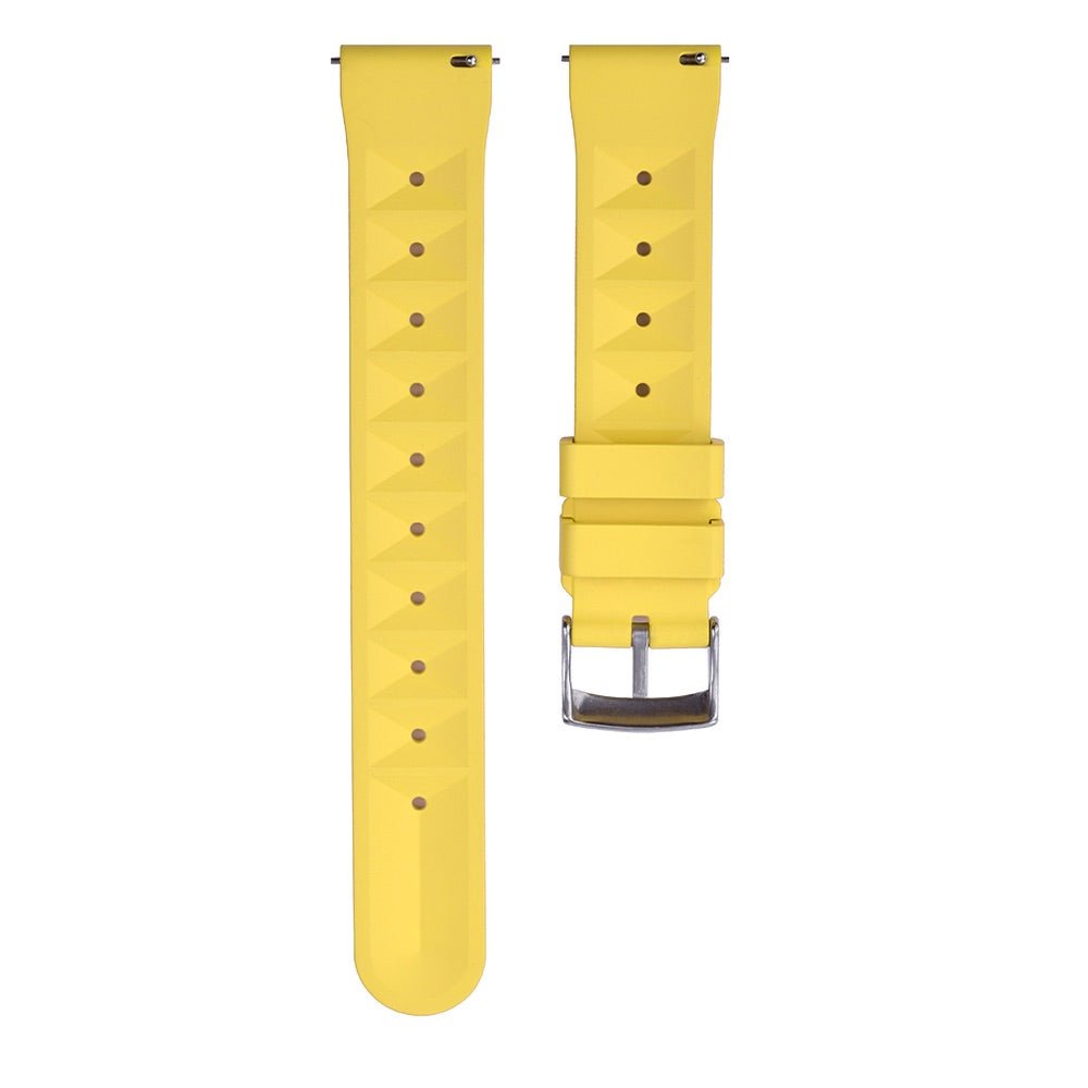DYKARMBAND - RS VINTAGE DIVER - WAFFLE STYLE - YELLOW - ROYAL STRAPS