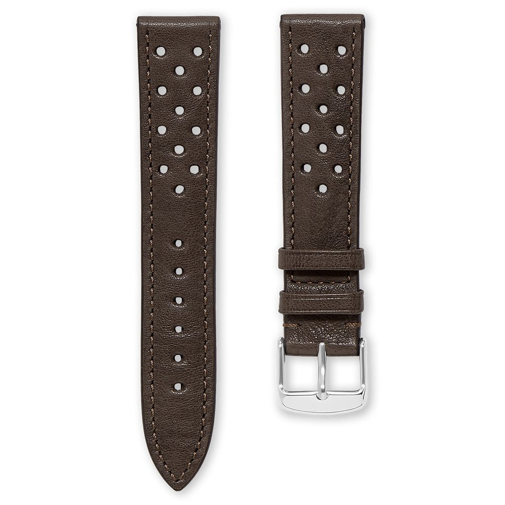 KLOCKARMBAND - MONACO RACING - BENTLEY BROWN - ROYAL STRAPS