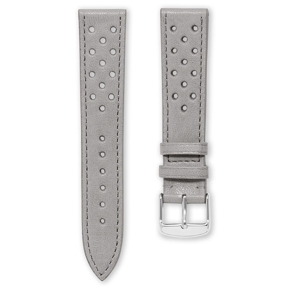 KLOCKARMBAND - MONACO RACING - PORSCHE GREY - ROYAL STRAPS