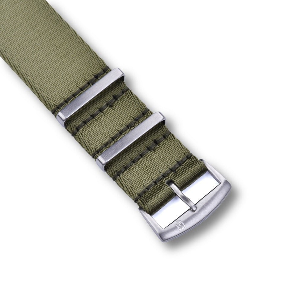 NATOBAND - ROYAL STRAPS PREMIUM NATO STRAP - GREEN - ROYAL STRAPS