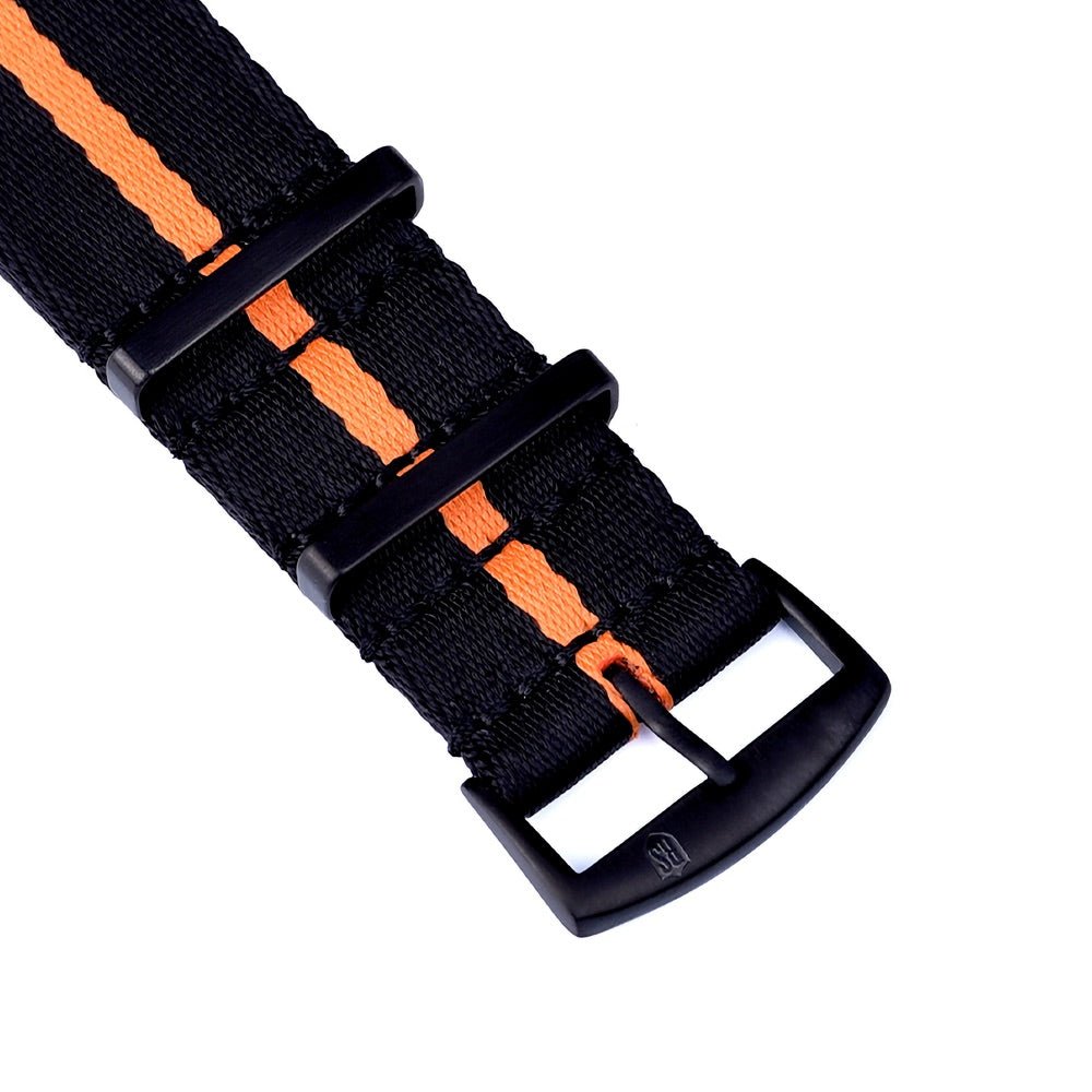 NATOBAND - ROYAL STRAPS PREMIUM NATO STRAP - RACING ORANGE PVD - ROYAL STRAPS