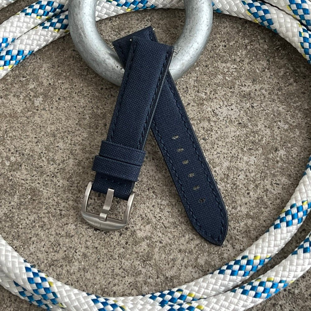 Sail Strap Ocean Recycled - Sailcloth Watch Strap - All Blue - ROYAL STRAPS