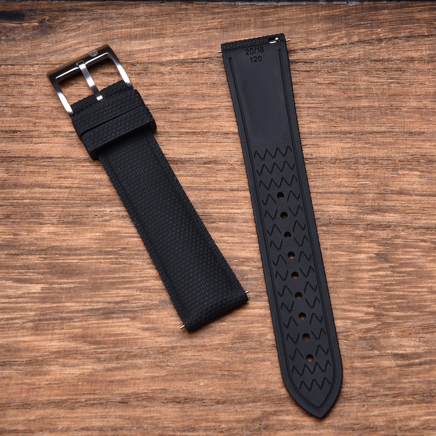 SAILFLEX - SAIL STRAP - KLOCKARMBAND - BLACK
