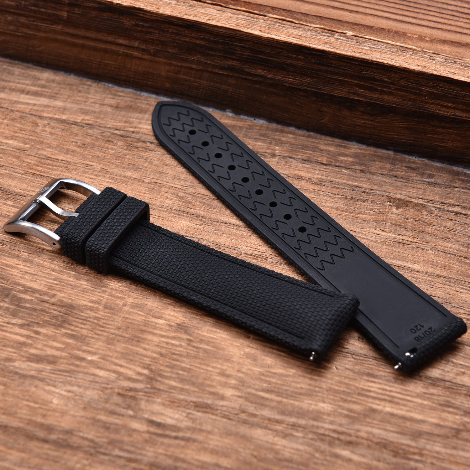 SAILFLEX - SAIL STRAP - KLOCKARMBAND - BLACK