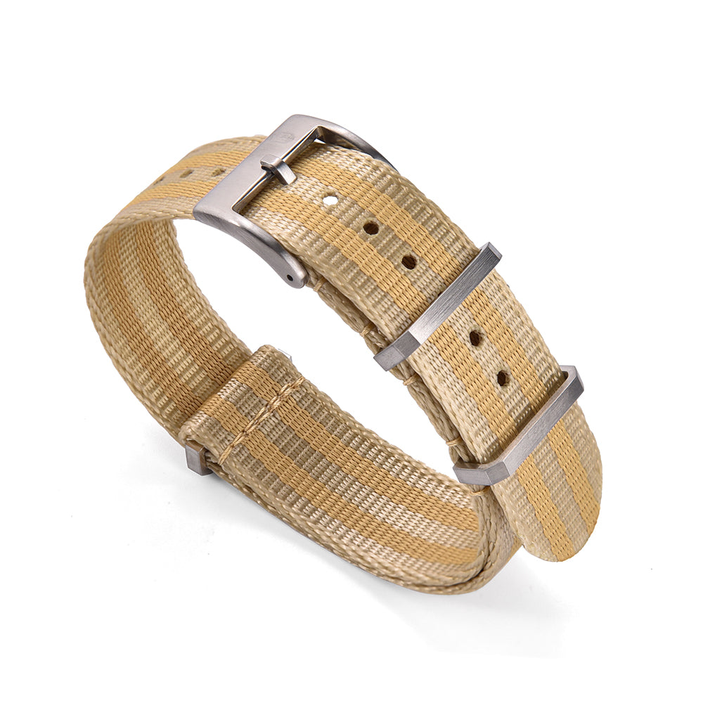 NATOBAND - RS HEAVY DUTY PREMIUM NATO STRAP - KHAKI BOND