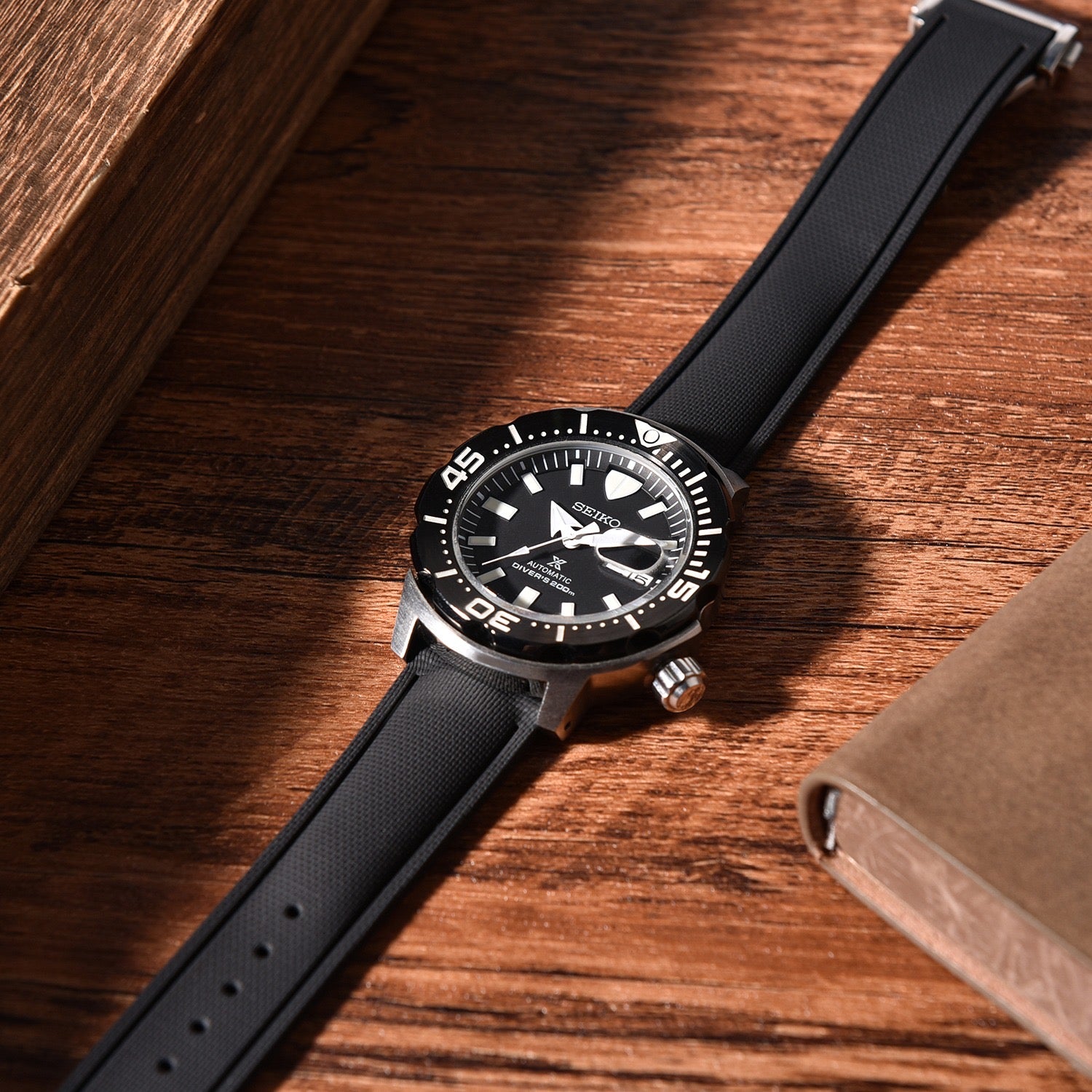 KLOCKARMBAND - NEW SAIL STRAP 2.0 - BLACK