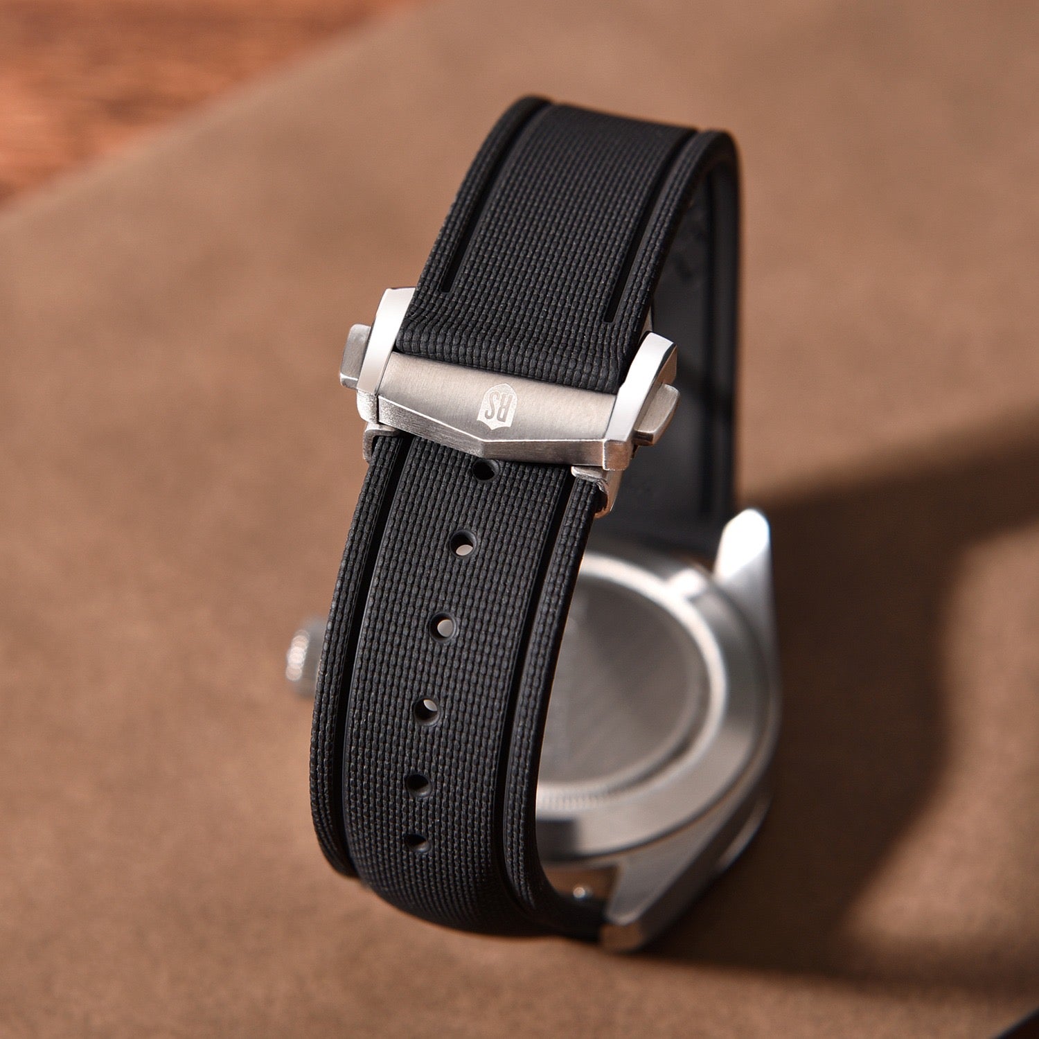 KLOCKARMBAND - NEW SAIL STRAP 2.0 - BLACK