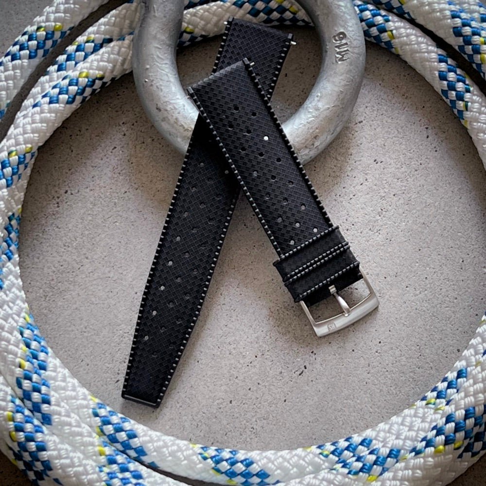 DYKARMBAND - RS VINTAGE DIVER - TROPICAL STYLE - BLACK