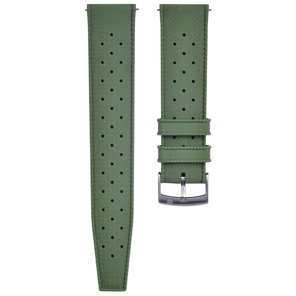 DYKARMBAND - RS VINTAGE DIVER - TROPICAL STYLE - GREEN - ROYAL STRAPS