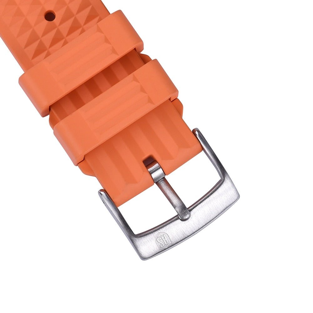 DYKARMBAND - RS VINTAGE DIVER - WAFFLE STYLE - ORANGE - ROYAL STRAPS