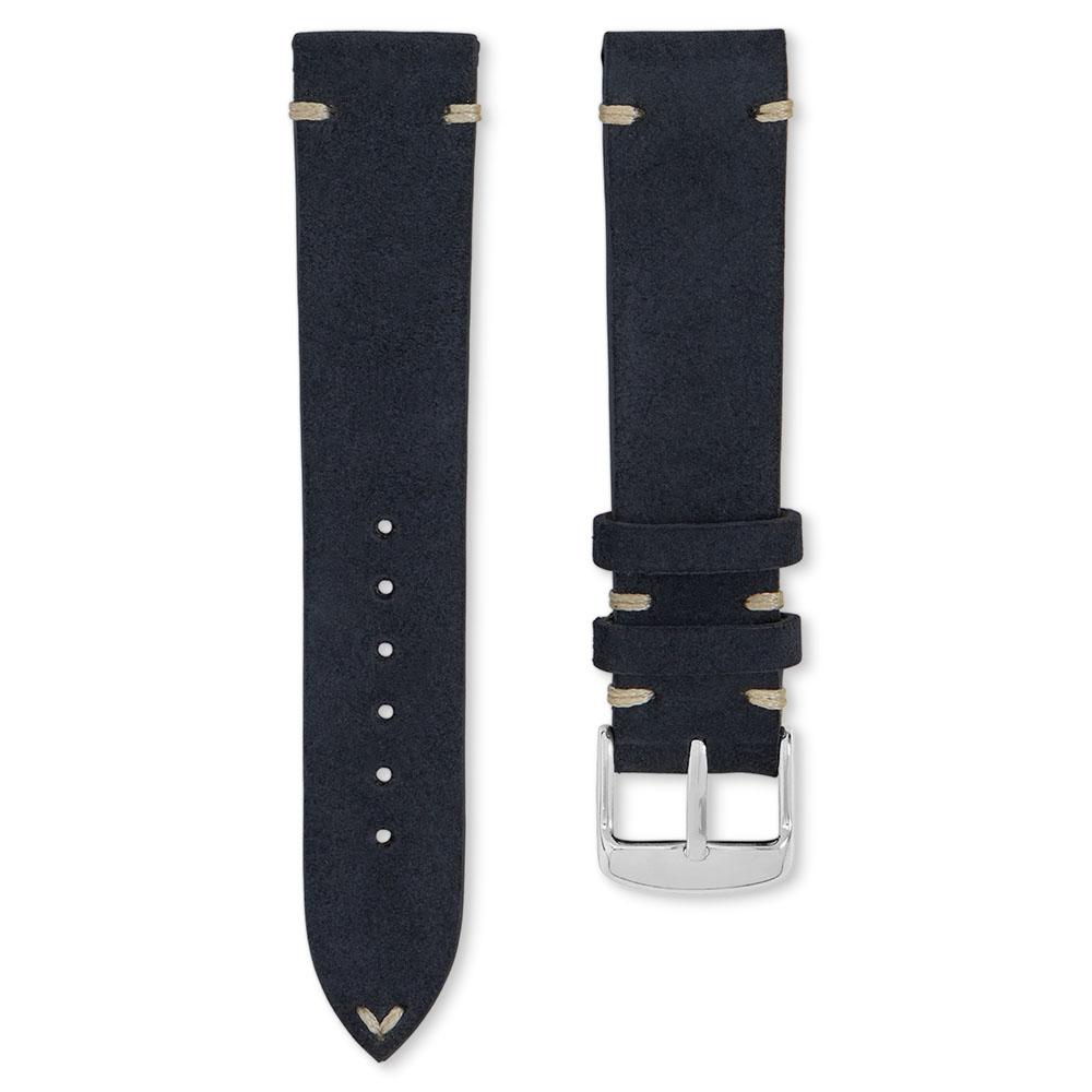 KLOCKARMBAND - PORTOFINO PREMIUM SUEDE - DARK BLUE