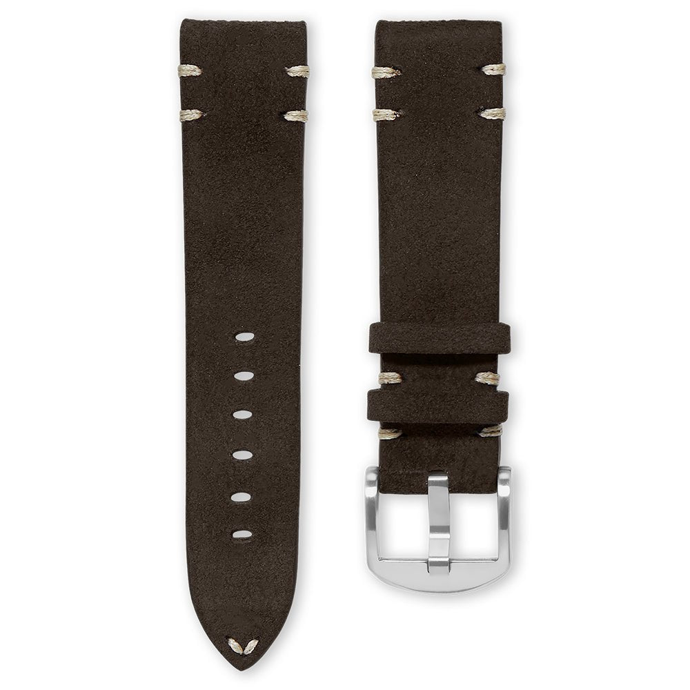 KLOCKARMBAND - SAINT TROPEZ VINTAGE SUEDE - RISTRETTO