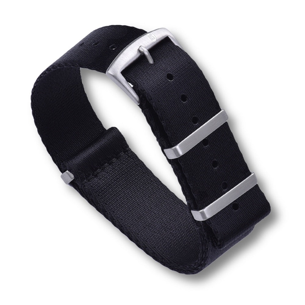NATOBAND - ROYAL STRAPS PREMIUM NATO STRAP - BLACK