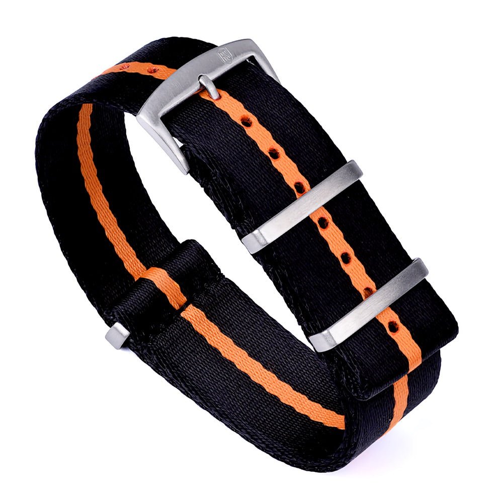 NATOBAND - ROYAL STRAPS PREMIUM NATO STRAP - RACING ORANGE