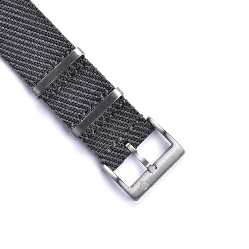 NATOBAND - RS TUDOR STYLE NATO STRAP - GREY - ROYAL STRAPS