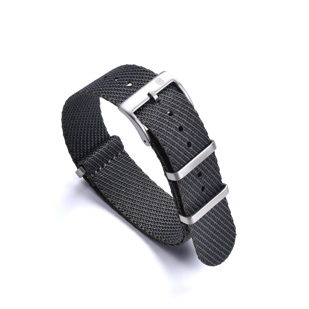 NATOBAND - RS TUDOR STYLE NATO STRAP - GREY - ROYAL STRAPS