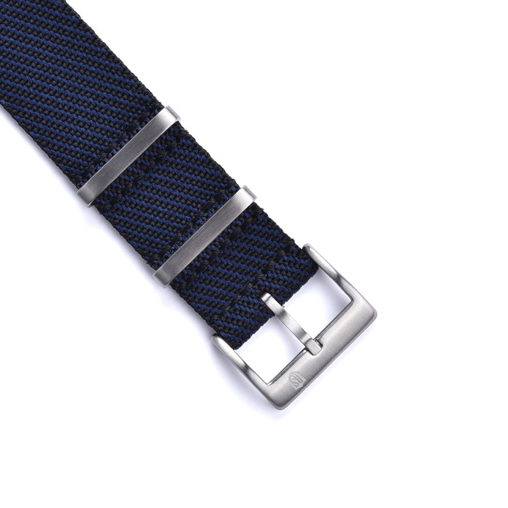 NATOBAND - RS TUDOR STYLE NATO STRAP - NAVY BLUE - ROYAL STRAPS